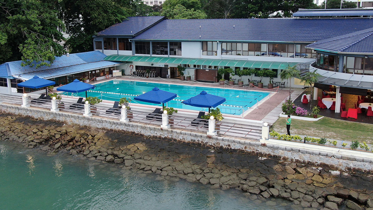 Penang Club seafront dining